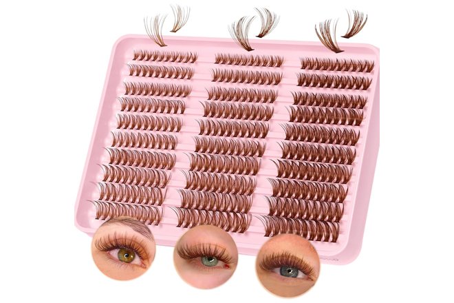 Veleasha Brown Lash Clusters