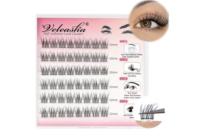 Veleasha Self Adhesive Lash Clusters